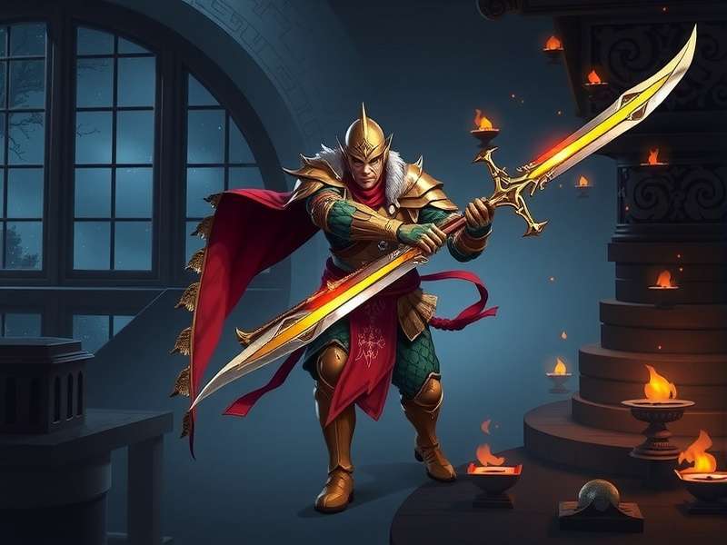 Famed Lancer Warrior Gameplay Screenshot